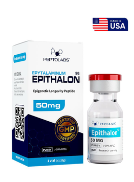 Epitalon 50 mg флакон | PeptoLabs Epitalon 50 мг фото